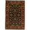 Wool Oriental Area Rug in Black/Red