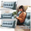 Coussin de tête de lit à dossier capitonné en velours de coton capitonné avec repose-tête et dossier-102026082-102026078