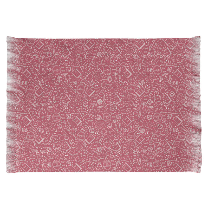 Tapis de zone rouge rpg classic Mcguigan, Non