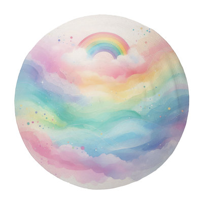 Tapis tressé Spectrum Waves