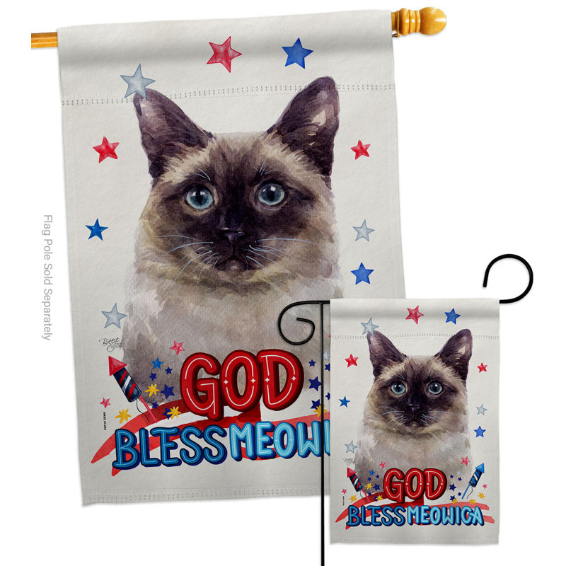 Double Sided Polyester Animal, 40" H x 28" W