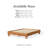Dedrie Solid Wood Bed-38004492-38004725