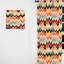 Motif à chevrons fantaisie minimaliste - Rideau à chevrons - Rideau à chevrons obscurcissant - 1 panneaux-107561845