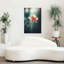 Petal Serenity Contemporary Elegant Modern Flower Nature Wall Art Print 1 Piece Wrapped Canvas Wall Art-97891912