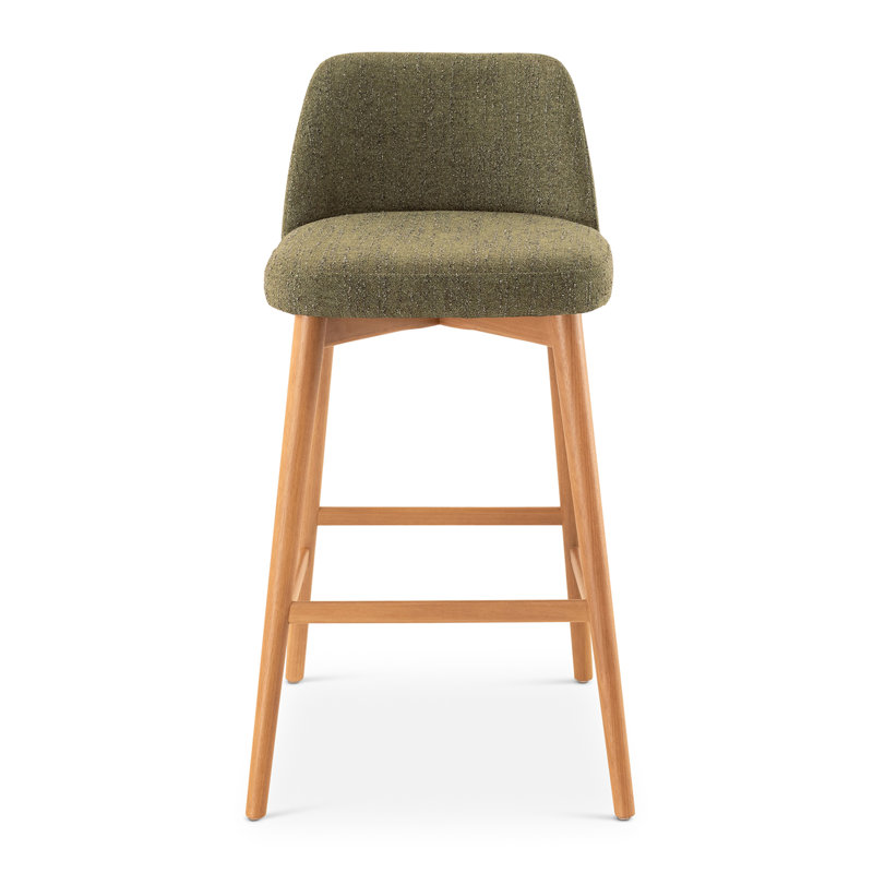 Tonia Bar/Counter Stool - Texan Burnish Guardian Seat - Domasco Frame, Bar Stool (29.5" Seat Height), Texan Burnish/Domasco