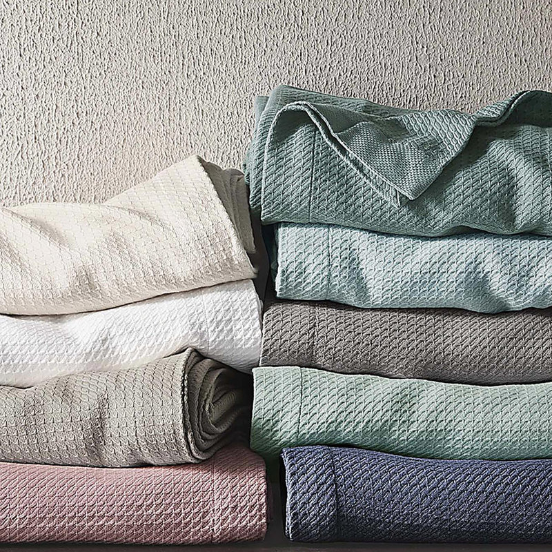 Couverture, Kaki, Très grand lit