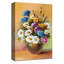 "Idea4wall", impression sur toile, marguerite, œillet et tulipe-71510505-71510506