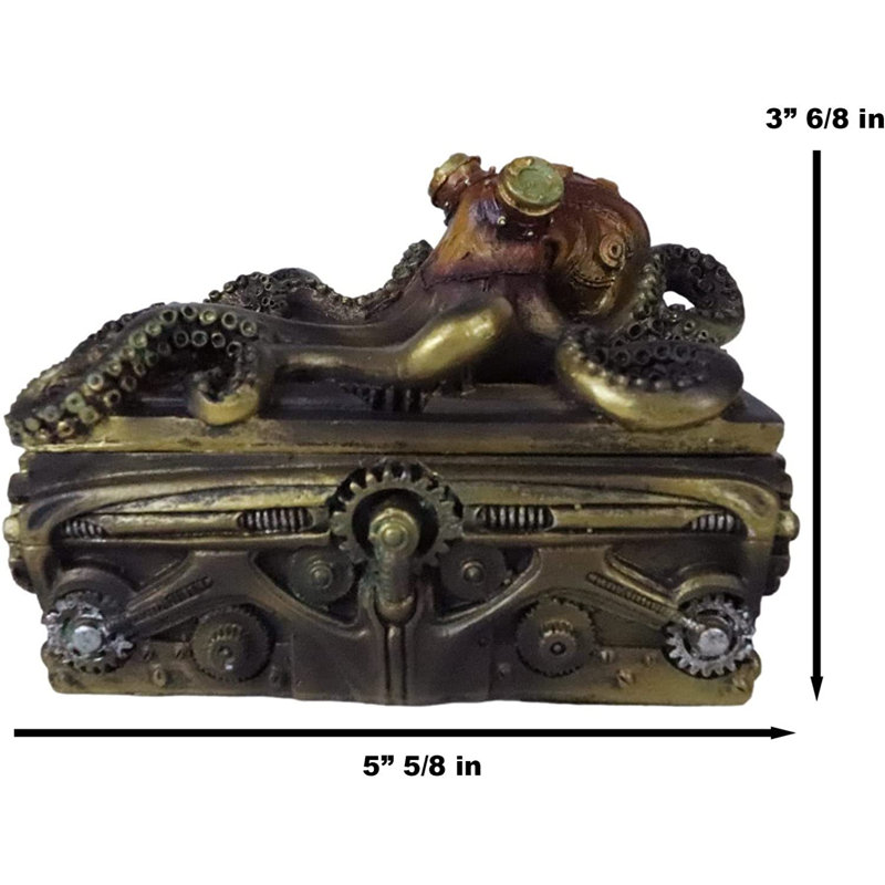 Figurine Hazirah Steampunk Octopus Kraken Soldier