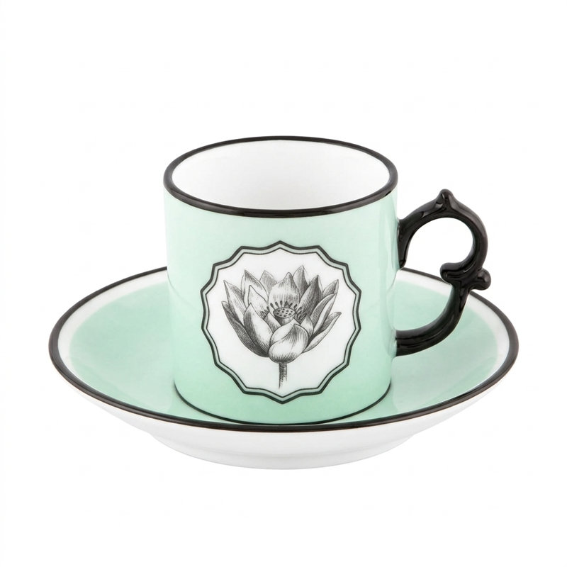Herbariae Porcelain Coffee Cup