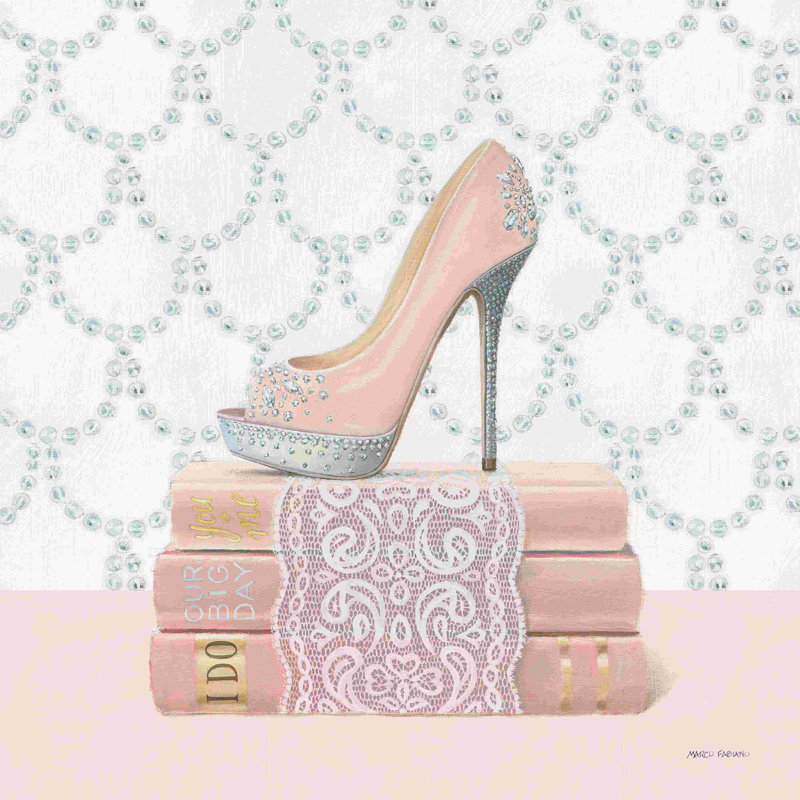 «Wedding Glamour I» - Impression sur toile tendue, H 30 po x l 30 po