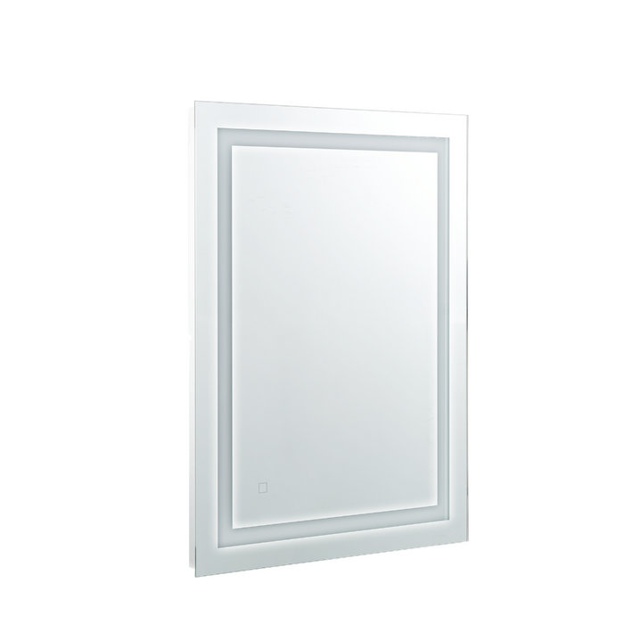 Miroir de salle de bain avec éclairage Zenith, 32 po x 24 po