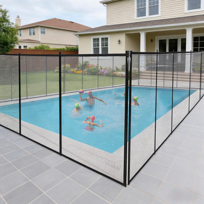 Heavy Duty Removable Pool Safety Fence for Backyard Garden