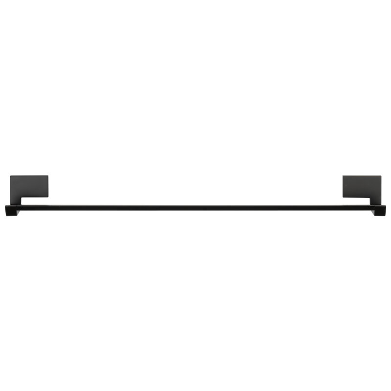 Siderna® 24" Wall Mounted Towel Bar, Matte Black