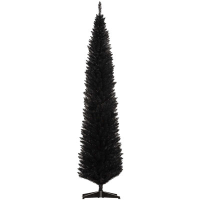 Arbre de Noël artificiel 8 pi avec 618 branches et un pied en plastique