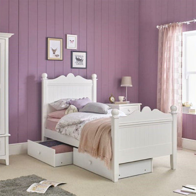 Princess Single Bed with Storage