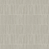 Boutique Shimmery Geometric Bamboo Stripe Wallpaper Roll