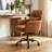 Task Chair Height Adjustable Leather Office Chair-129413493