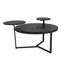 Table basse moderne avec deux tablettes