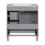 Meuble-lavabo simple 30 po avec comptoir en céramique-573887011