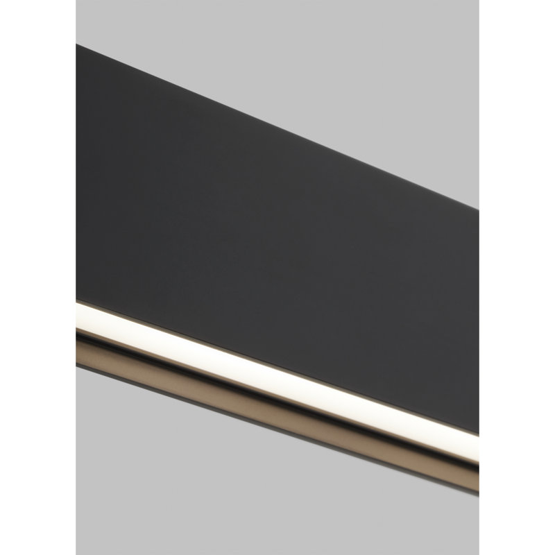 Bau 1 - Light LED Bath Bar, Nightshade Black
