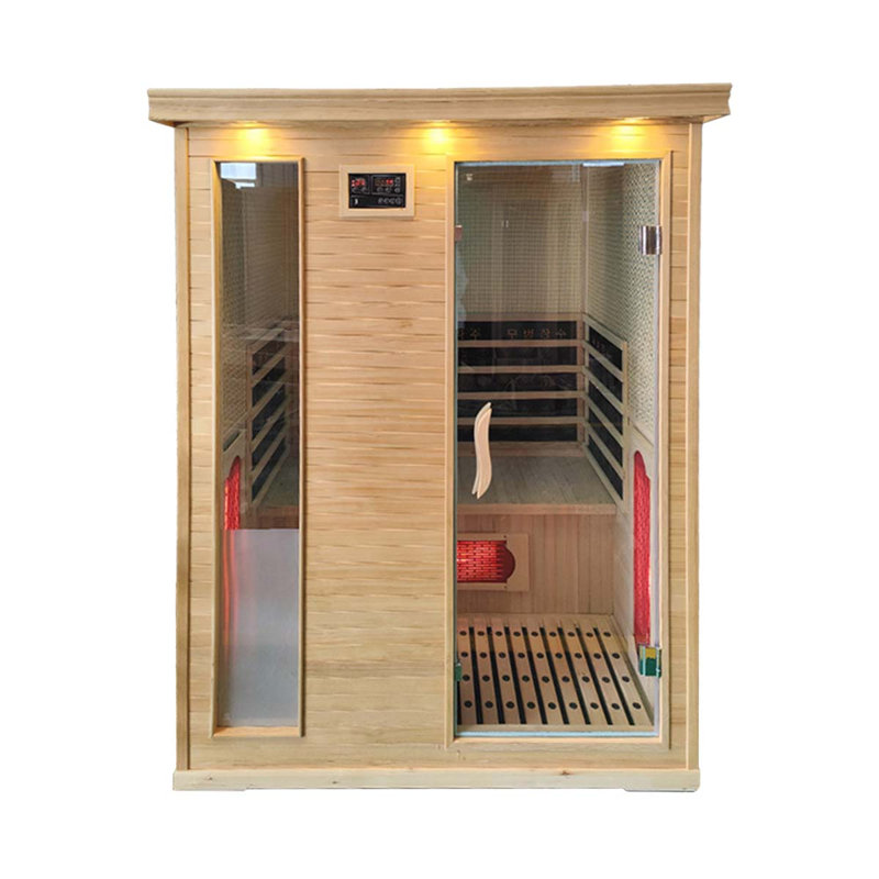Trois personnes utilisent le sauna infrarouge FAR de Hart