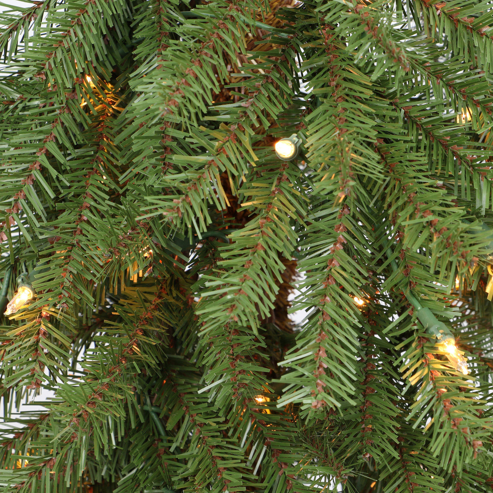 Graziana Lighted Artificial Pine Christmas Tree