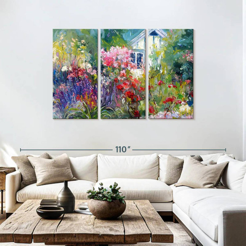 Avery Cottage, 48" H x 74" W