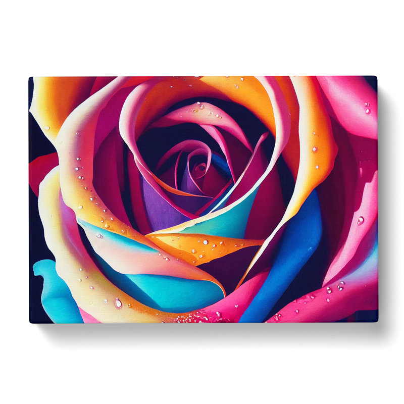 Rose Vol.5 - Wrapped Canvas Print, 35cm H x 50cm W x 3cm D