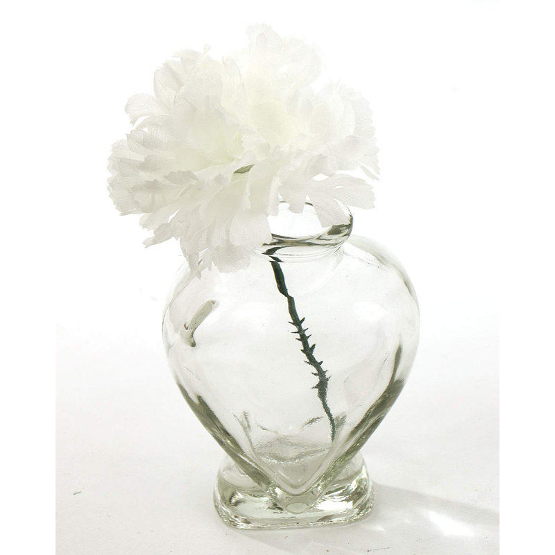 Pot de fleurs en soie, Crème / Blanc