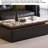 Microcrystalline stone storage coffee table-711903874