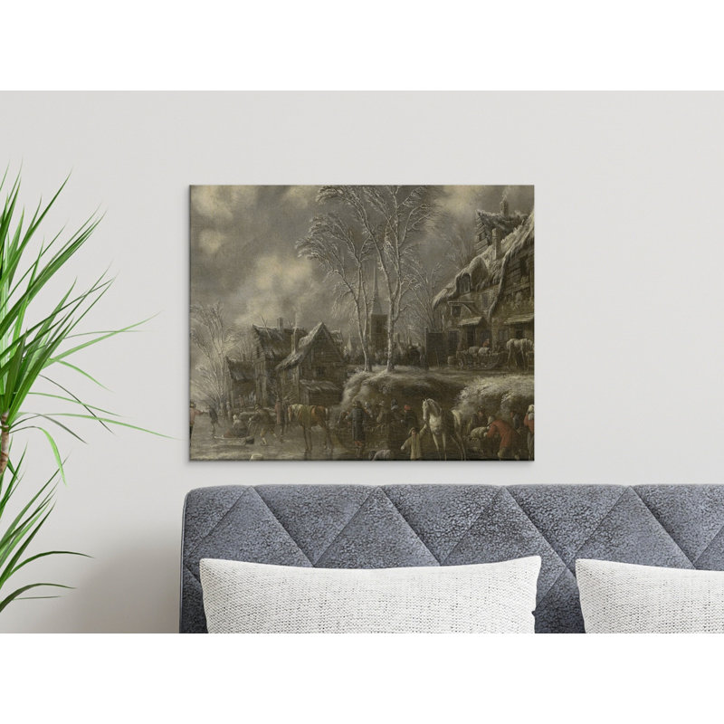 Hinojos Wrapped Canvas Print Set, 60x20