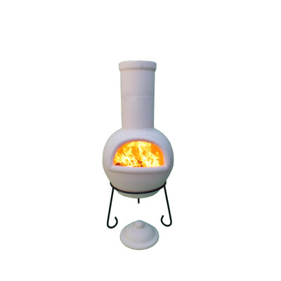 Sempra Large Advanced Fire Clay Chimenea Unglazed