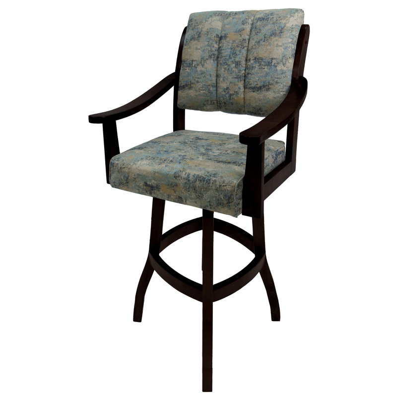 Tabouret de comptoir pivotant Valine, Noir, Très haut (hauteur de siège 40 po)