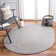Tapis de couleur unie en coton tissé à la main Coles