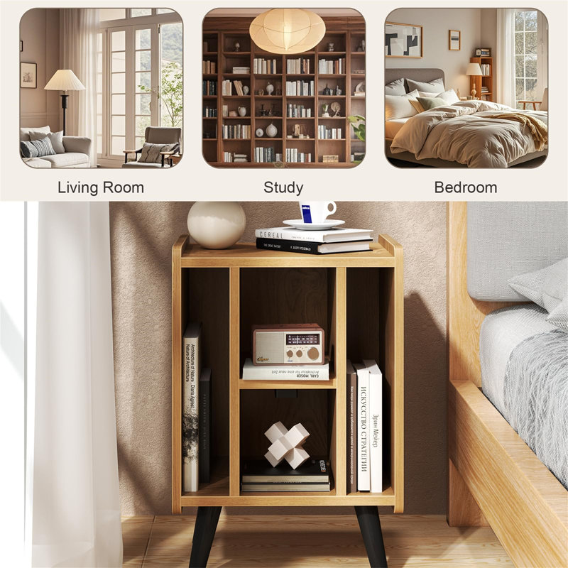67 cm H Media Shelves