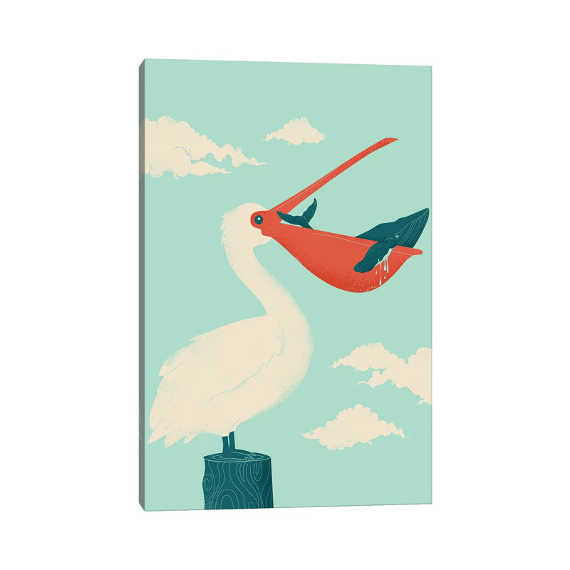 Big Catch by Jay Fleck - Wrapped Canvas Print, 20.32 cm H x 30.48 cm W