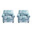 Fauteuil rembourré en mélange de coton-329001103