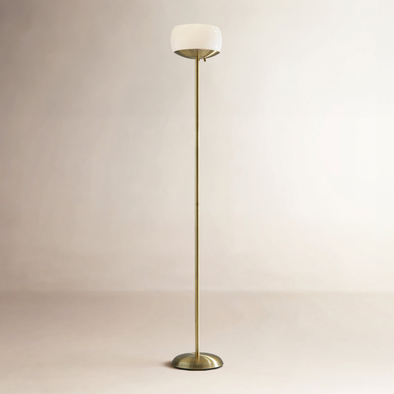 Perdita 71'' Torchiere Floor Lamp, Brass
