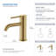 Robinet de salle de bain circulaire monotrou-116469077-48024376