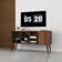 TV Stand with 1 storage and 3 shelves Cabinet