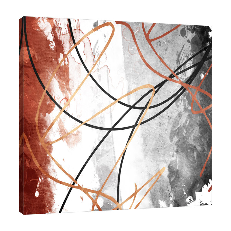 «Rustic Move» par Milli Villa, reproduction sur toile tendue, H 48 po x l 48 po x P 1,5 po
