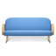 Housse pour canapé-lit réversible en tissu de polyester réversible avec fermeture à glissière 3 côtés-96484503-87758522
