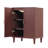 Quentavious 24.09 " W Free Standing Wall Mounted 1 Single Vanity Bathroom Vanity With Ceramic Top