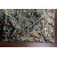 Tapis oriental contemporain abstrait à motif végétal noué à la main 4 x 6