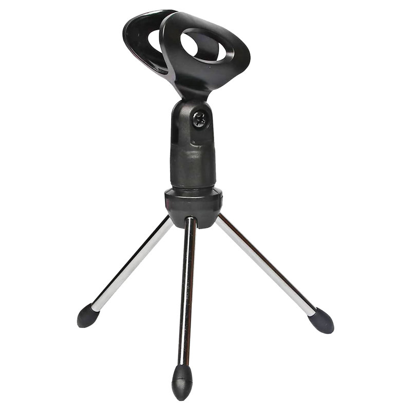 5 Core Desktop Mic Stand Universal Desk Microphone Holder Table Top Tripod Stands