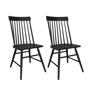Chaises de salle à manger en ardoise (Ensemble de 2)