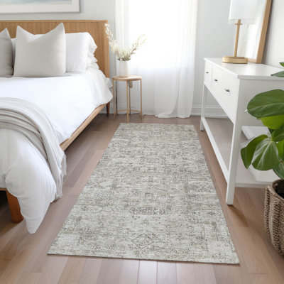 Everlee Washable Ikat Indoor / Outdoor Rug