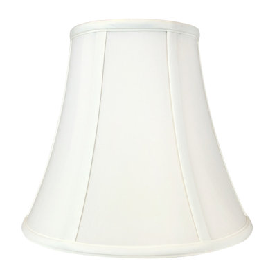 Royal Designs, Inc. BSO-704-8WH, abat-jour de base en forme de cloche véritable, 4 x 8 x 7,25, blanc