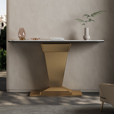 Console en métal de style italien