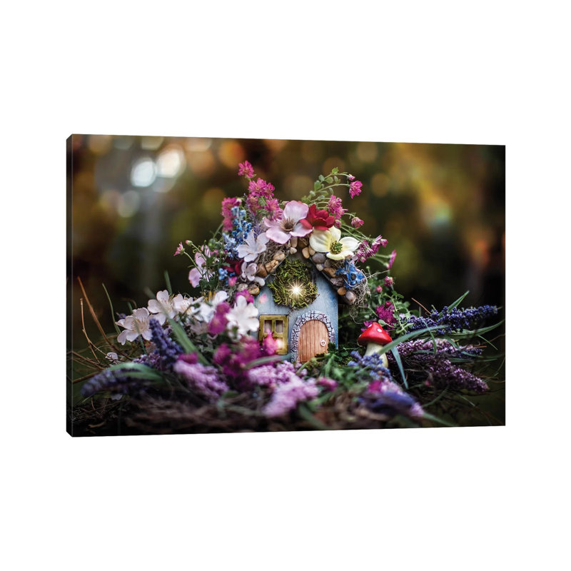 Magical Fairy House by Karen Burke - Wrapped Canvas Print, 101.6 cm H x 66.04 cm W